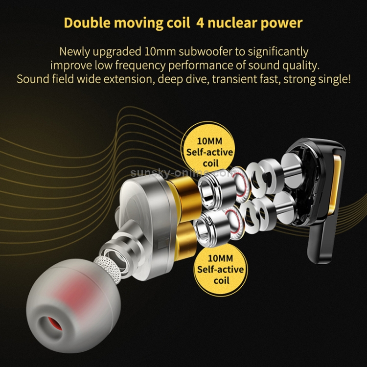 QKZ CK3 HIFI In-ear Four-unit Music Headphones (White) QKZ CK3 HIFI In-ear Four-unit Music Headphones (White)