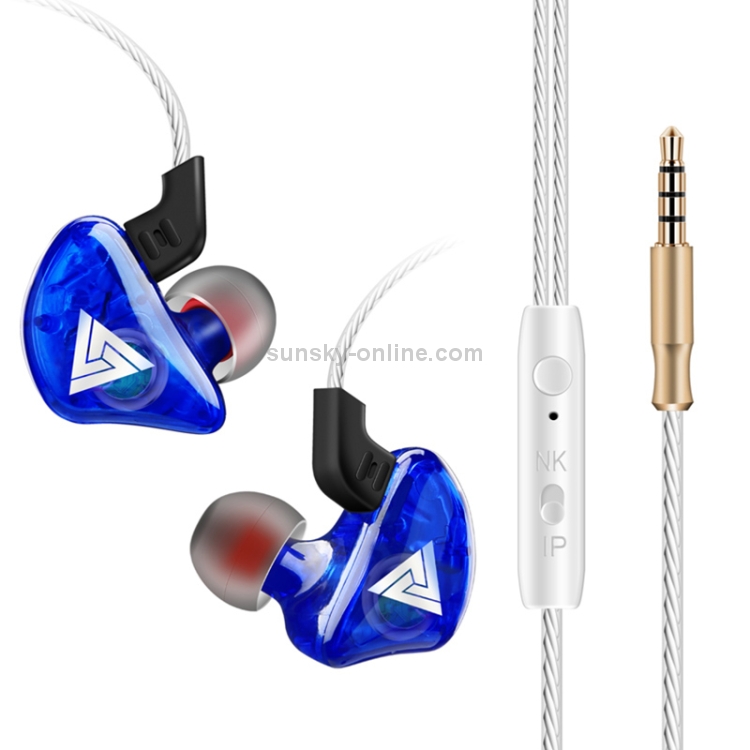 QKZ CK5 HIFI In-ear Star with The Same Music Headphones (Blue) QKZ CK5 HIFI In-ear Star with The Same Music Headphones (Blue)