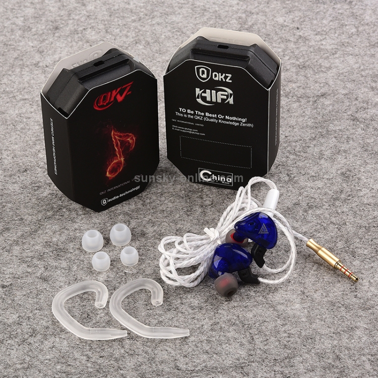 QKZ CK5 HIFI In-ear Star with The Same Music Headphones (Blue) QKZ CK5 HIFI In-ear Star with The Same Music Headphones (Blue)