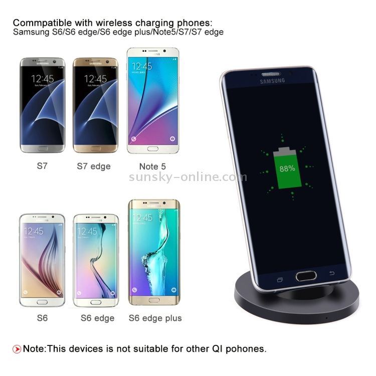 Itian A2-5W Qi Standard Wireless Stand Charger Itian A2-5W Qi Standard Wireless Stand Charger