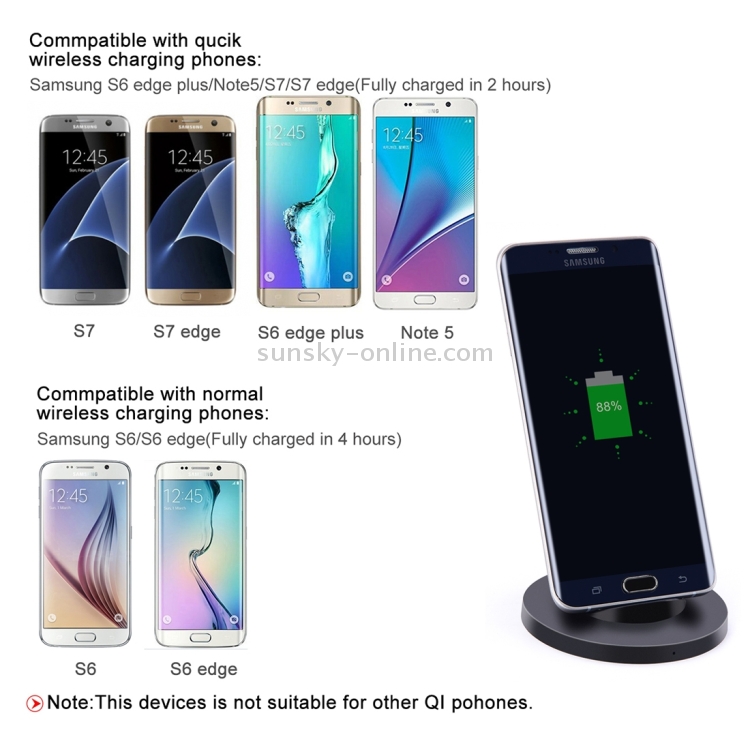 Itian A2-10W Qi Standard Wireless Stand Charger Itian A2-10W Qi Standard Wireless Stand Charger