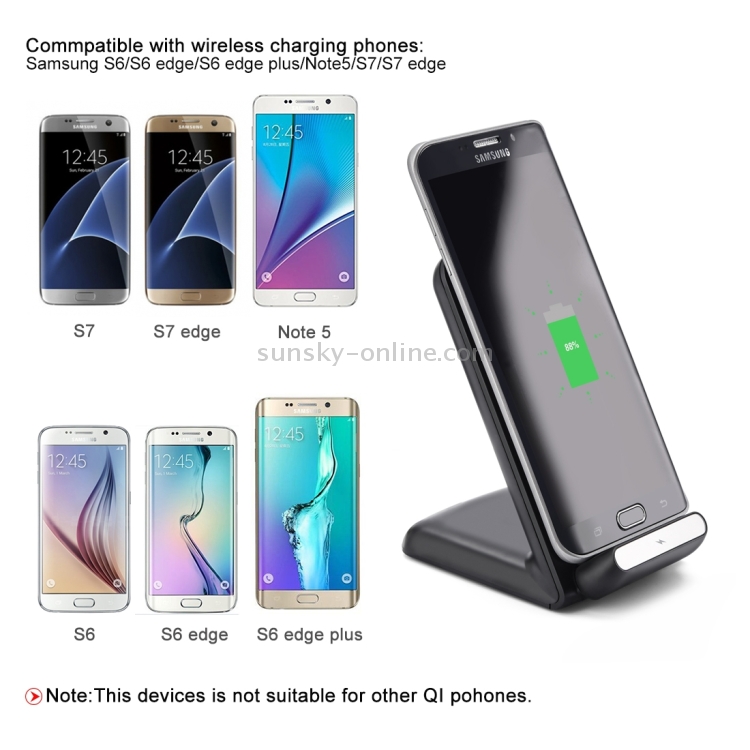 Itian A18-5W Qi Standard Wireless Stand Charger Itian A18-5W Qi Standard Wireless Stand Charger
