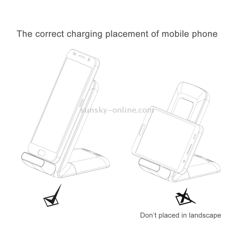 Itian A18-5W Qi Standard Wireless Stand Charger Itian A18-5W Qi Standard Wireless Stand Charger