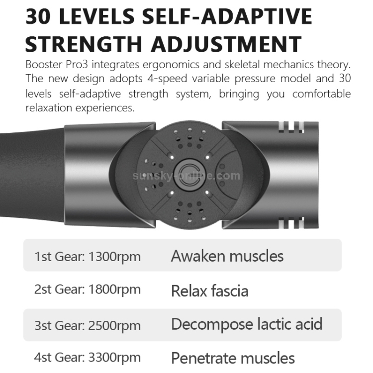 Booster E Muscle Relaxer Fascia Massage Gun Electric Fascia Gun