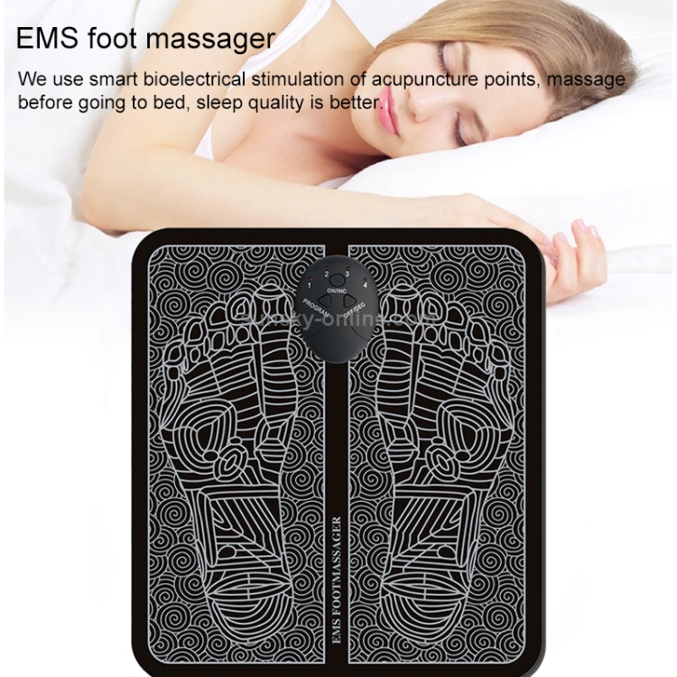 EMS Micro-current Smart Foot Pad Foot Massage Physical Therapy (Battery Version) - 5