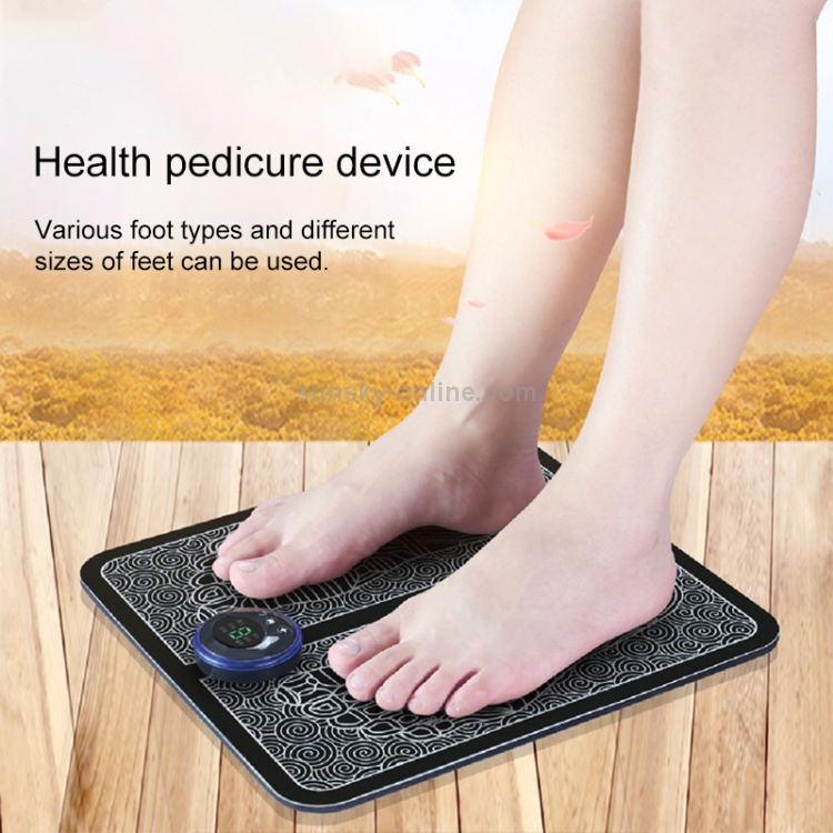 EMS Micro-current Smart Foot Pad Foot Massage Physical Therapy (Battery Version) - 6