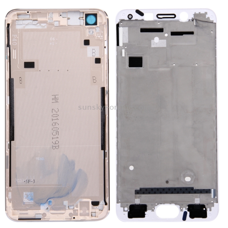 For OPPO R9 / F1 Plus Battery Back Cover + Front Housing LCD Frame ...