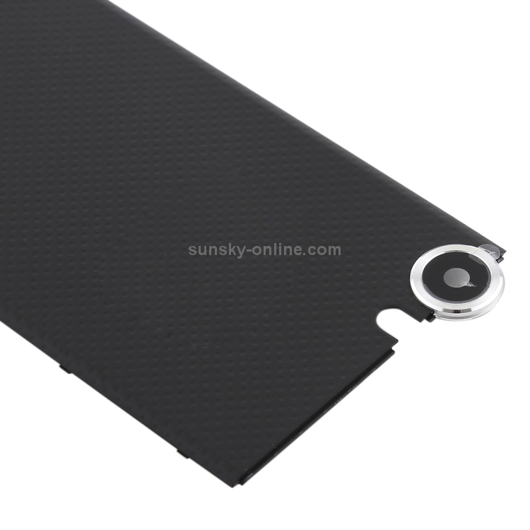 Back Cover with Camera Lens for Blackberry Keyone(Black)