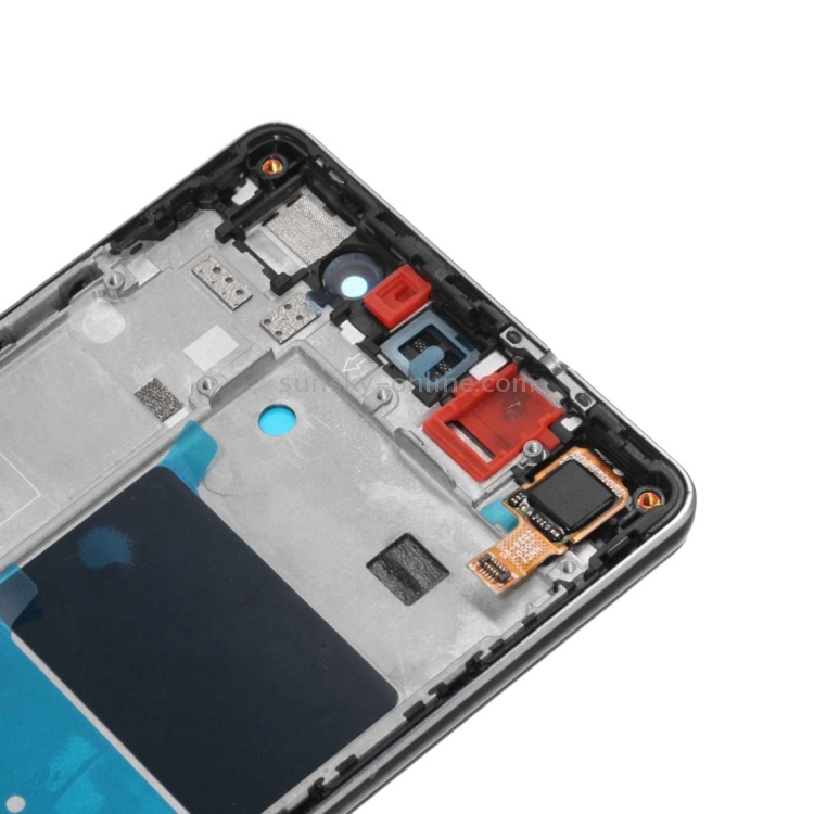 Pantalla LCD OEM para Huawei P8 Lite Digitalizador Asamblea completa con marco (Negro) - 3