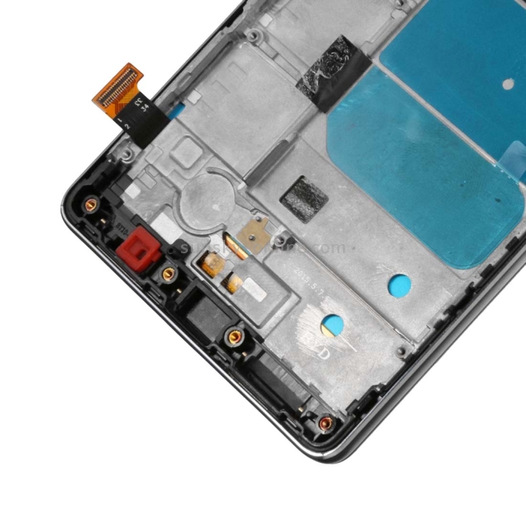 Pantalla LCD OEM para Huawei P8 Lite Digitalizador Asamblea completa con marco (Negro) - 4