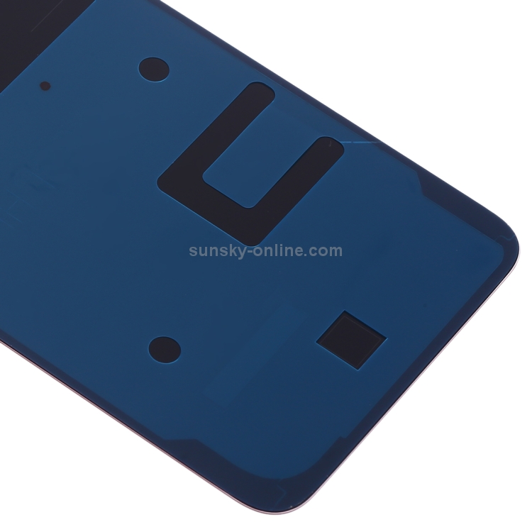 Vitre Arrière Remplacement Honor 8X - Rouge Avec Logo, Adhésif Inclus, Modèle P-20089