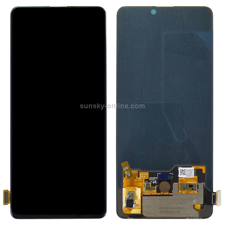 LCD-skärm och digitizer Fullständig montering för Xiaomi Mi CC9E / MI A3  (svart)