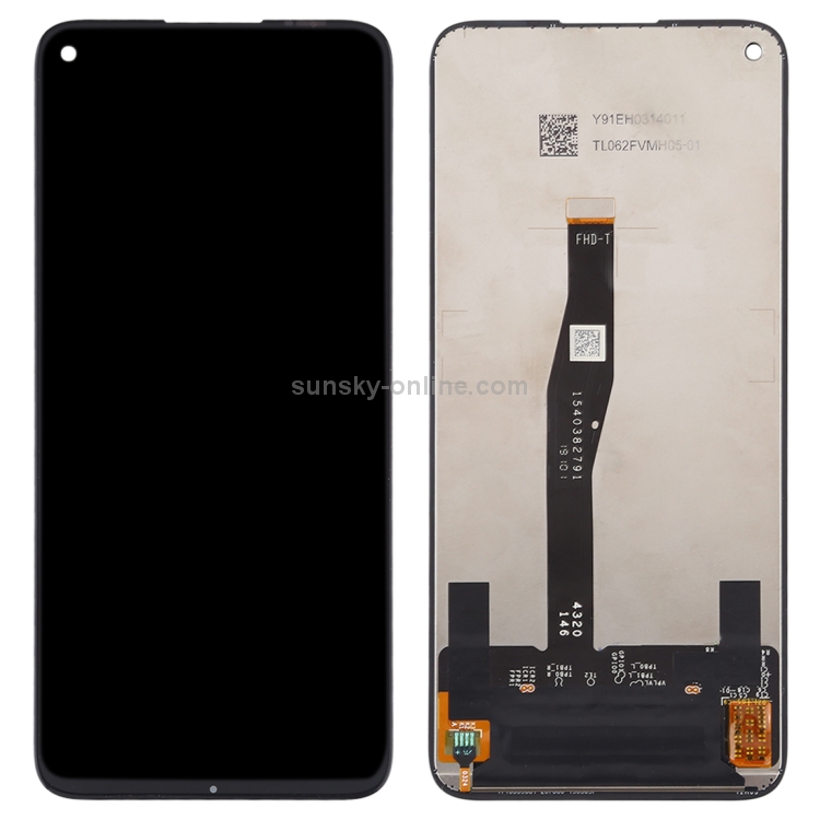 Pantalla LCD Original y Montaje Completo de Digitalizador para Huawei Honor 20 (Negro) - 2