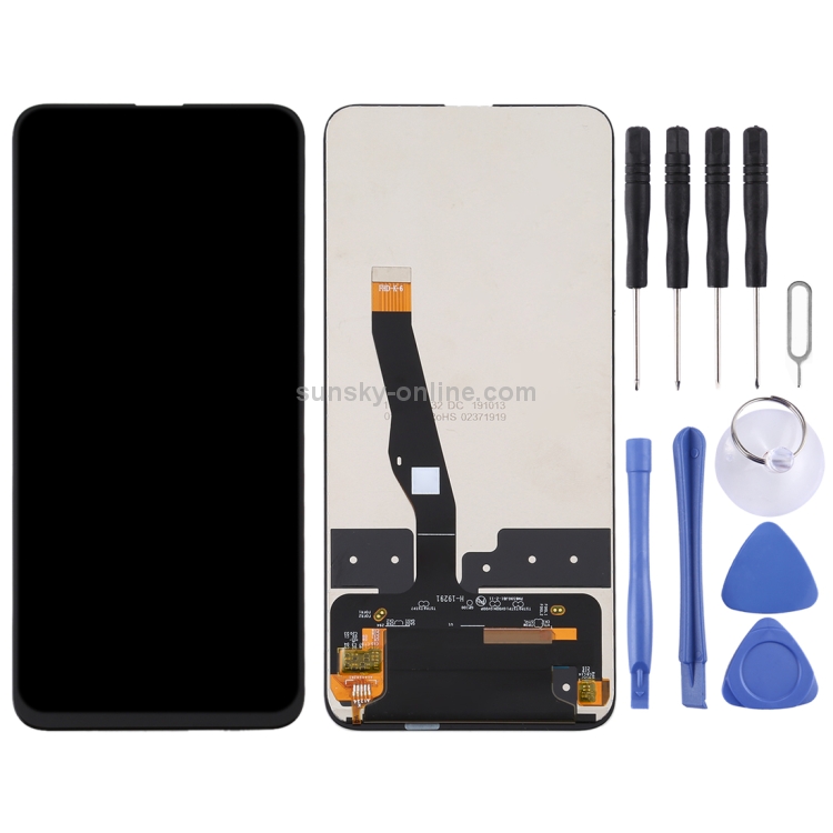 Pantalla LCD COF para Huawei Y9 Prime 2019 con montaje completo de digitalizador (negro) - 1