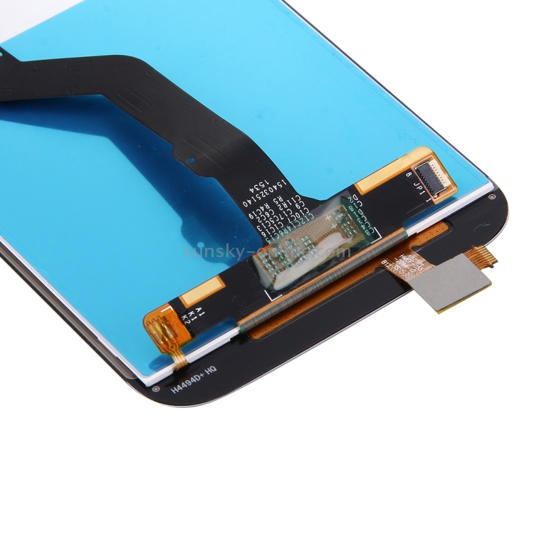 Pantalla LCD OEM para Huawei G8 con montaje completo de digitalizador (blanco) - 4