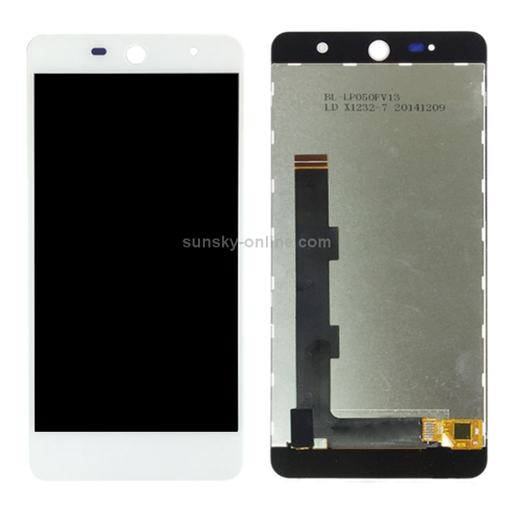 longontsteking acre Telemacos OEM LCD Screen for Wileyfox Swift 2 / Swift 2 Plus with Digitizer Full  Assembly (White)