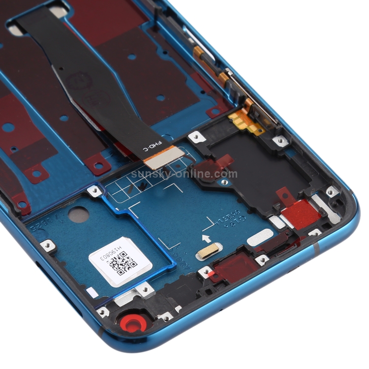 Pantalla LCD OEM para Huawei Honor 20 Pro Digitalizador Asamblea completa con marco (Azul) - 3