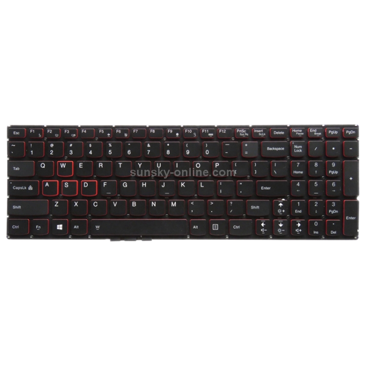 SUNSKY - US Version Keyboard with Keyboard Backlight for Lenovo 