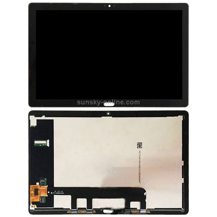 Pantalla LCD OEM para Huawei MediaPad M5 Lite 10 BAH2-W19 BAH2-L09 con montaje completo digitalizador (negro) - 2