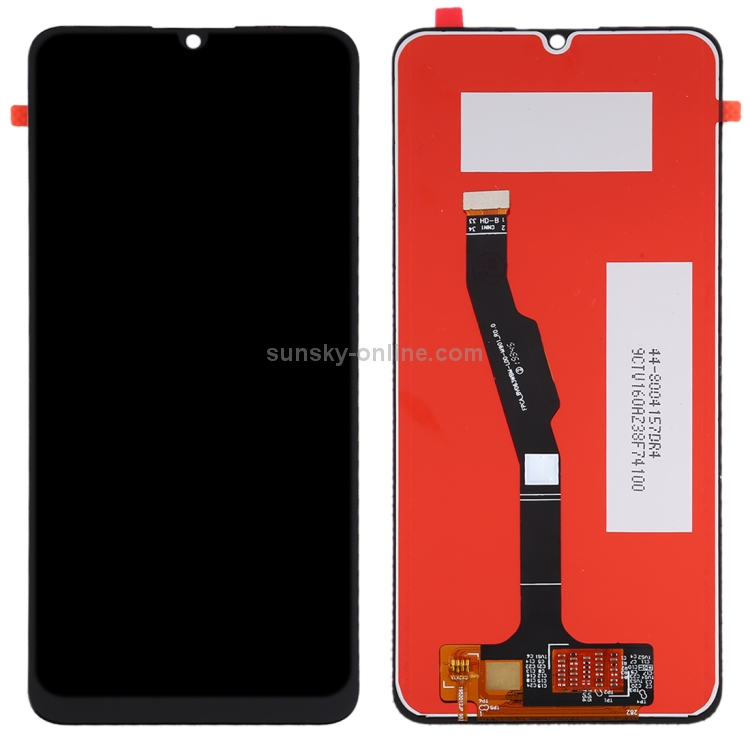 Pantalla LCD OEM para Huawei Enjoy 10e con ensamblaje completo de digitalizador (negro) - 2