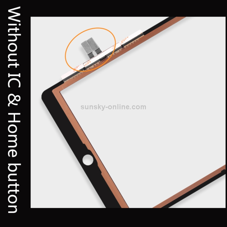 Panel táctil para iPad de 9,7 pulgadas (versión 2018) A1954 A1893 (negro) - 4