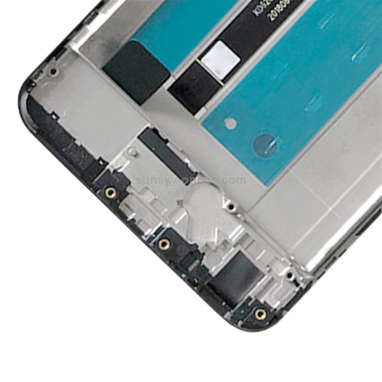 Écran Complet Pour Asus Zenfone Max Pro M2 ZB631K - Vitre Tactile + LCD - Bleu Titanium - Neuf
