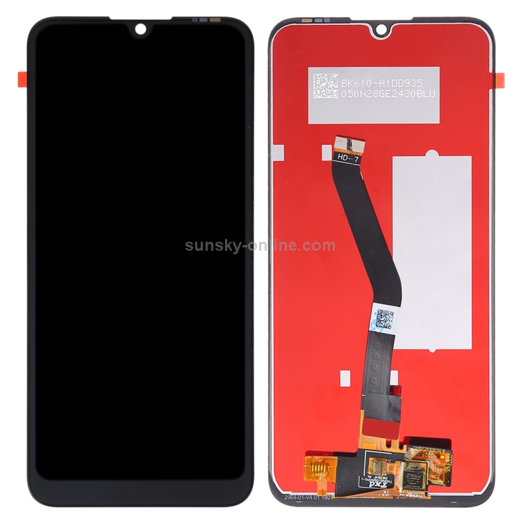 Pantalla LCD OEM para Huawei Y6 Pro (2019) con ensamblaje completo de digitalizador (negro) - 2