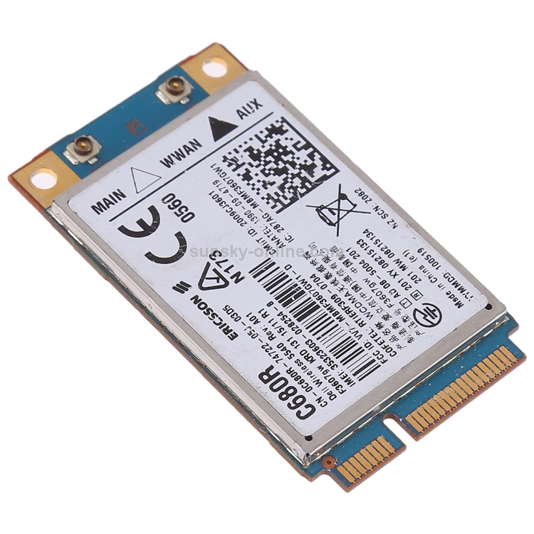 Modulo UMTS Ericsson F3507g Per Dell (KM266) – 7.2 Mbps, Tri-Band, Mini PCI-E, Ricondizionato
