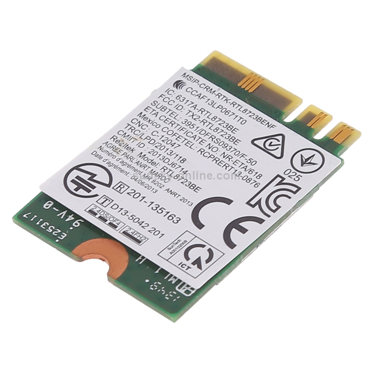 RTL8723BE 300Mbps 802.11n M2 NGFF Tarjeta inalámbrica Mini PCI E Adaptador WiFi + Bluetooth 4.0 para Lenovo E450 E550 E555 Y50 04x6025 - 3