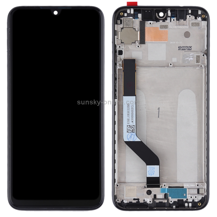 Tft Lcd Screen For Xiaomi Redmi Note Redmi Note Pro Digitizer Full Assembly With Frame Black