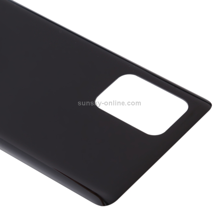 Para Samsung Galaxy S10 Lite tapa trasera de batería (negro) - 3