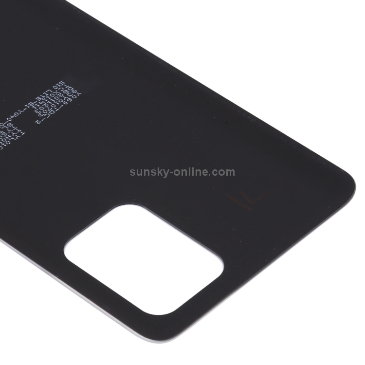 Para Samsung Galaxy S10 Lite tapa trasera de batería (negro) - 4