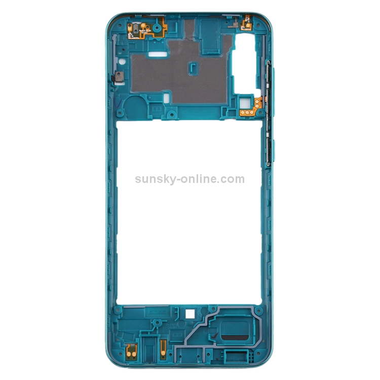 Para Samsung Galaxy A30s Placa de bisel de marco medio (verde) - 1