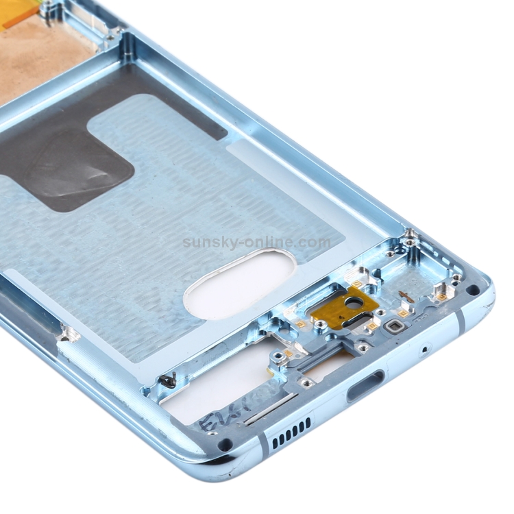 ZhiYuan Middle Frame Bezel Plate for Samsung Galaxy S20+ Color : Grey