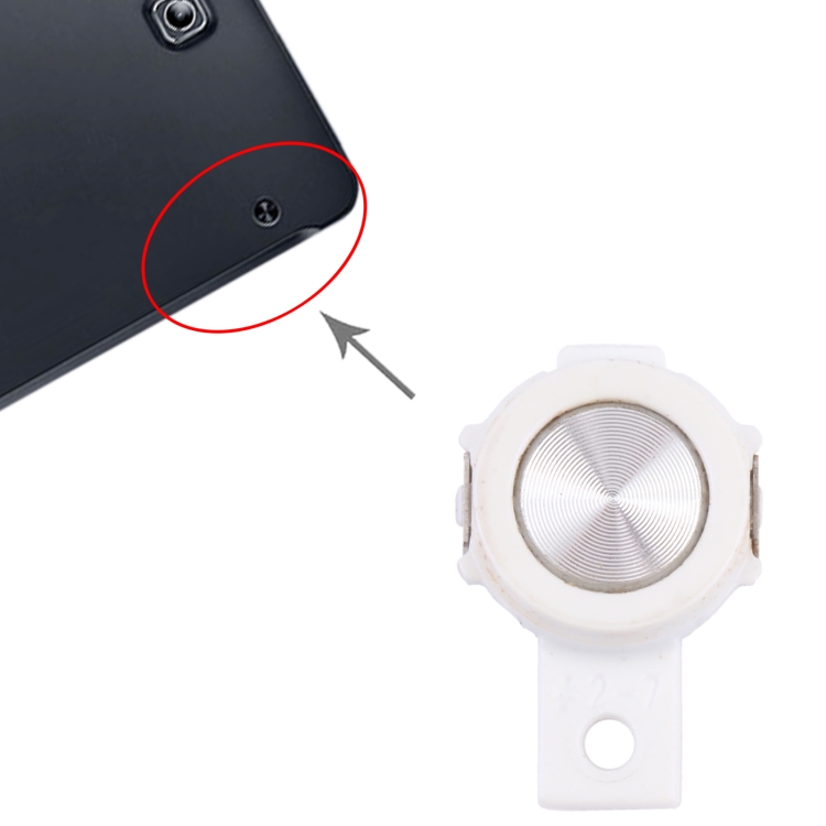 Botón de control táctil para Samsung Galaxy Tab S2 9.7 SM-T810/T813/T815/T817/T819 (Blanco) - 3