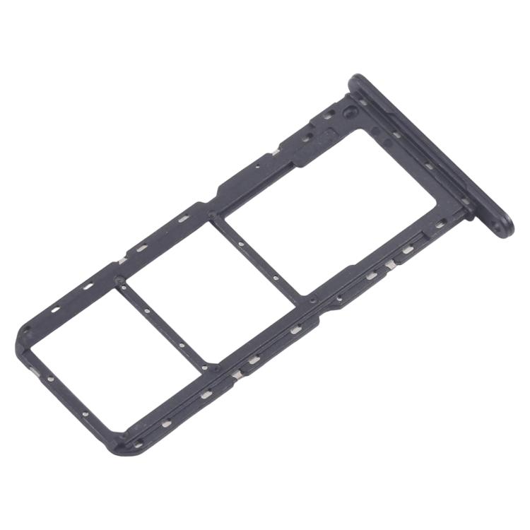 For Samsung Galaxy A14 5G SM-A146P Original SIM Card Tray + Micro SD Card Tray (Black) - 2