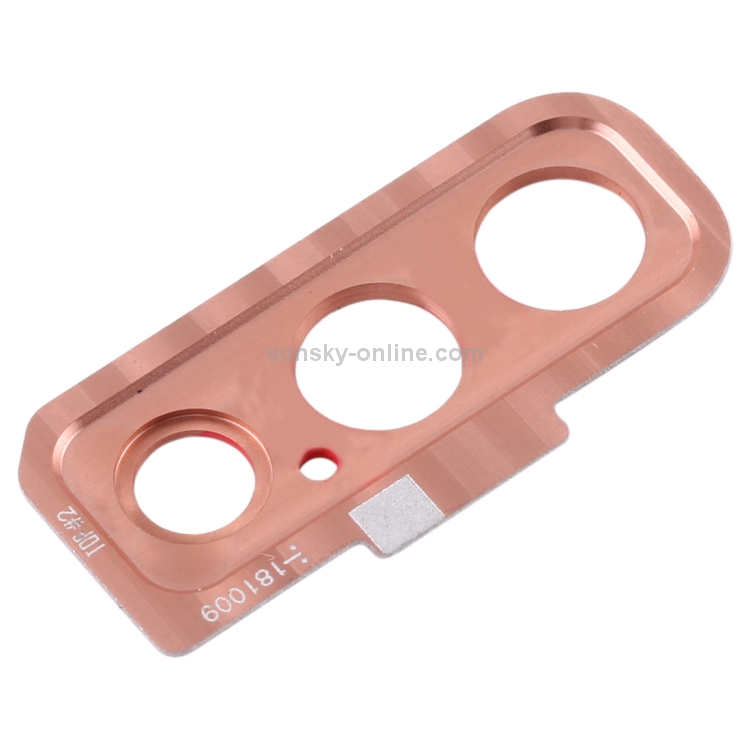 Para Galaxy A7 (2018) A750F/DS 10 piezas cubierta de lente de cámara (rosa) - 3
