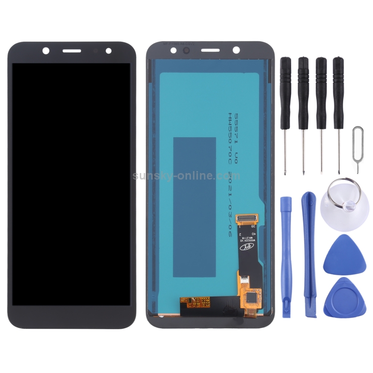 TFT LCD Screen for Galaxy A6 (2018) A600F with Digitizer Full Assembly (Black) - 1