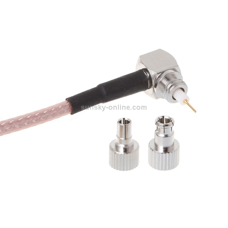 SMA Female To CRC9/TS9 Dual Connector RF Coaxial Adapter RG316 Cable 15cm 