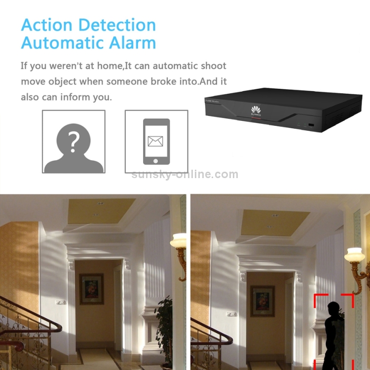 Enregistreur vidéo réseau d'origine Huawei NVR800-A01 canaux