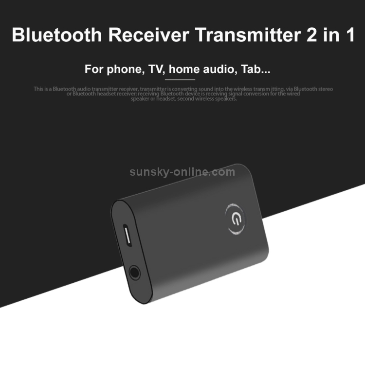 B9 2 in 1 Bluetooth Audio Transmitter & Receiver Adapter, Transmission Distance: 10m B9 2 in 1 Bluetooth Audio Transmitter & Receiver Adapter, Transmission Distance: 10m