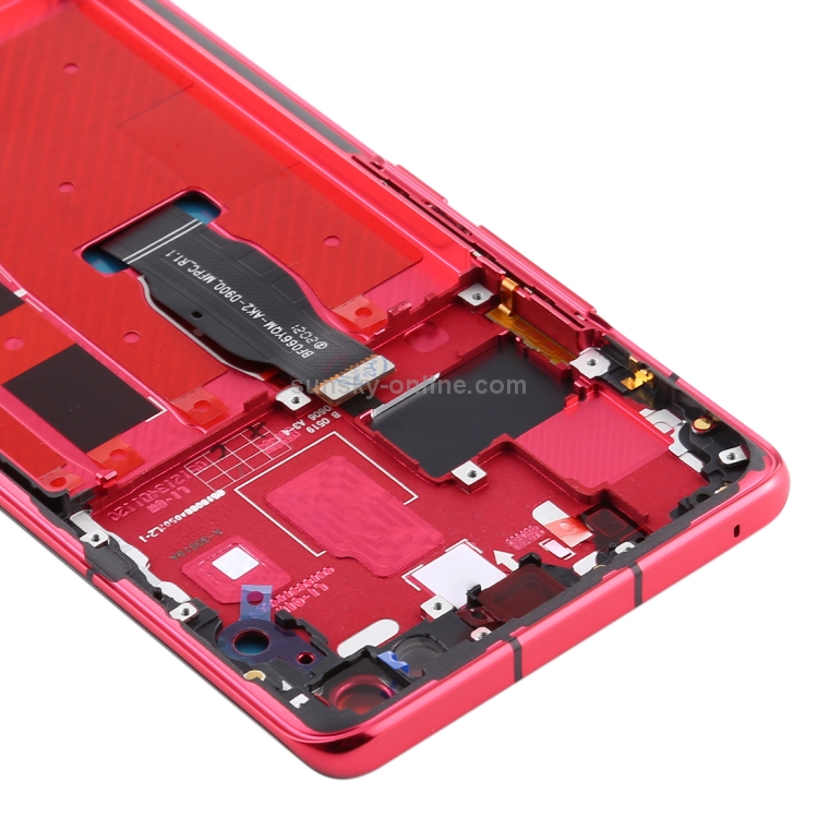 Pantalla LCD OLED original para Huawei Nova 7 Pro 5G Digitalizador Asamblea completa con marco (Rojo) - 3