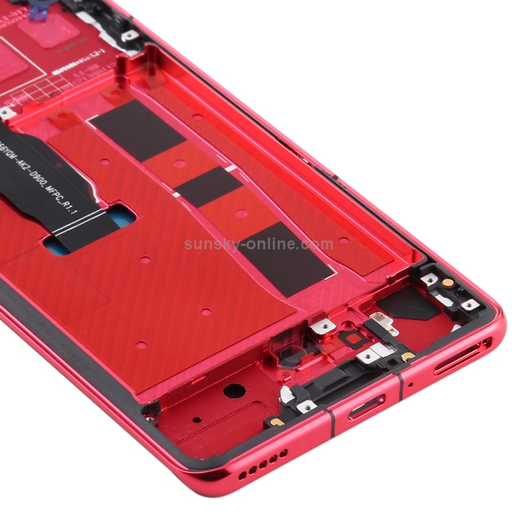 Pantalla LCD OLED original para Huawei Nova 7 Pro 5G Digitalizador Asamblea completa con marco (Rojo) - 4