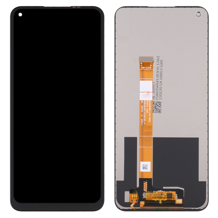 หน้าจอแอลซีดีและชุดประกอบ Digitizer สำหรับ OPPO A53 (2020) / A53s ...