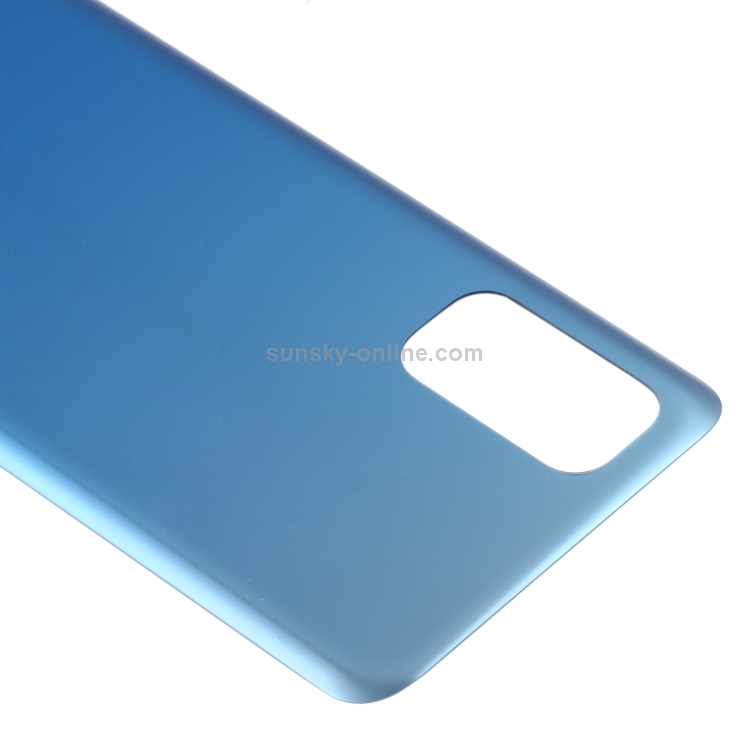 Vitre Arrière + Lentille + Adhésif Pour Realme X2 Pro Bleu | Compatible Samsung, Référence P-1698