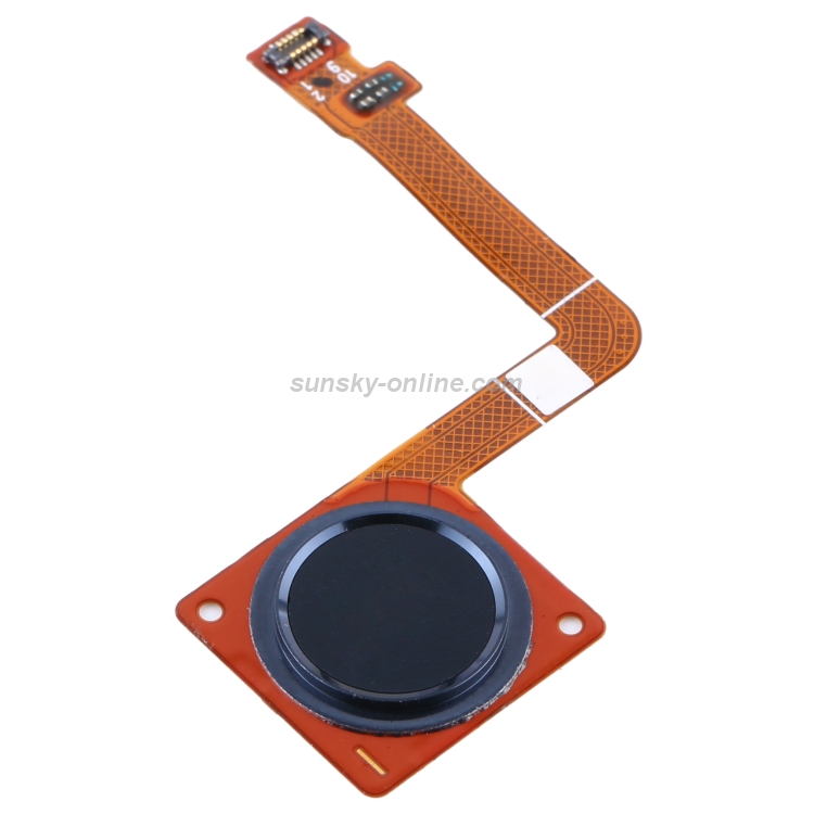 Cable flexible de sensor de huellas dactilares para Motorola Moto G7 Plus (azul) - 1