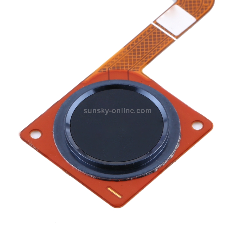 Cable flexible de sensor de huellas dactilares para Motorola Moto G7 Plus (azul) - 3