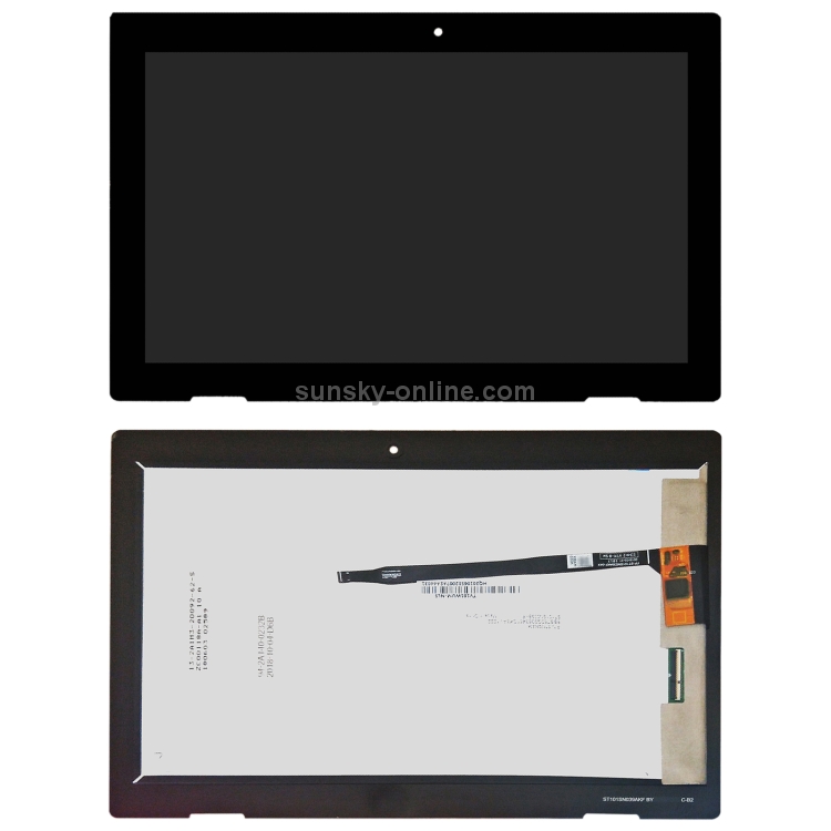 Pantalla LCD FHD1920x1080 OEM para Lenovo IdeaPad D330 N5000 D330-10IGM con montaje completo de digitalizador (negro) - 2