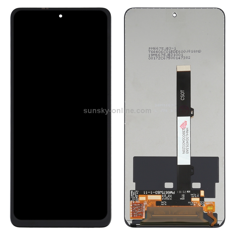 Lcd Screen And Digitizer Full Assembly For Xiaomi Poco X3redmi Note 9 Pro 5gmi 10t Lite 5g 9622