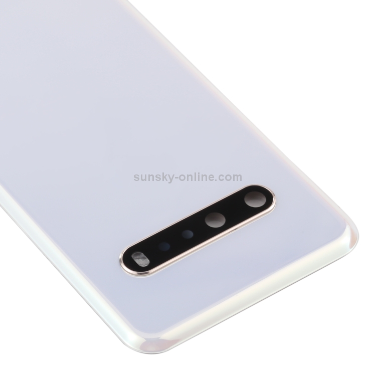 Battery Glass Back Cover Replacement For LG V60 ThinQ 5G (LMV600VM, LMV600AM, LMV600TM)